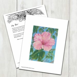 example of pink hibiscus flower download